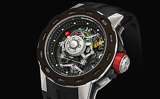 Richard Mille RM 36-01 TOURBILLON COMPETITION G-SENSOR SEBASTIEN LOEB watch - Click Image to Close